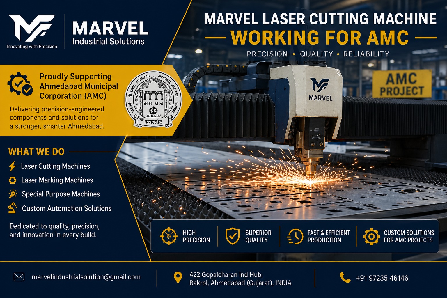 Marvel Industrial Solution machine service and support