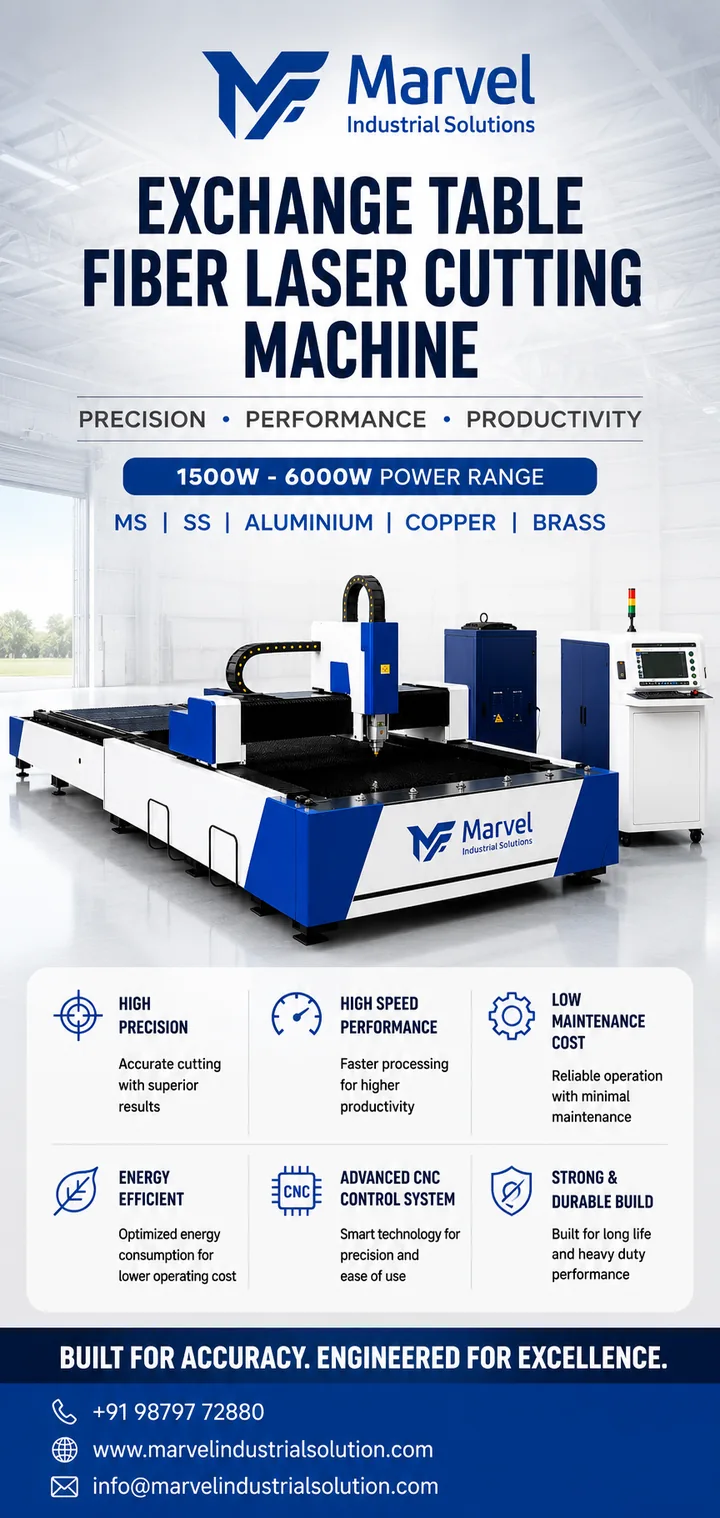 Exchange Table Fiber Laser Cutting Machine specifications and benefits Exchange Table Fiber Laser Cutting Machine specifications and benefits