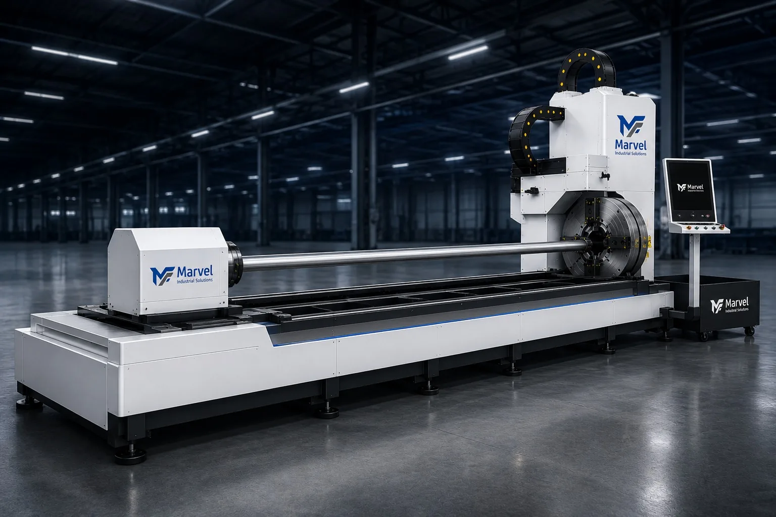 Laser Tube Cutting Machine by Marvel Industrial Solution