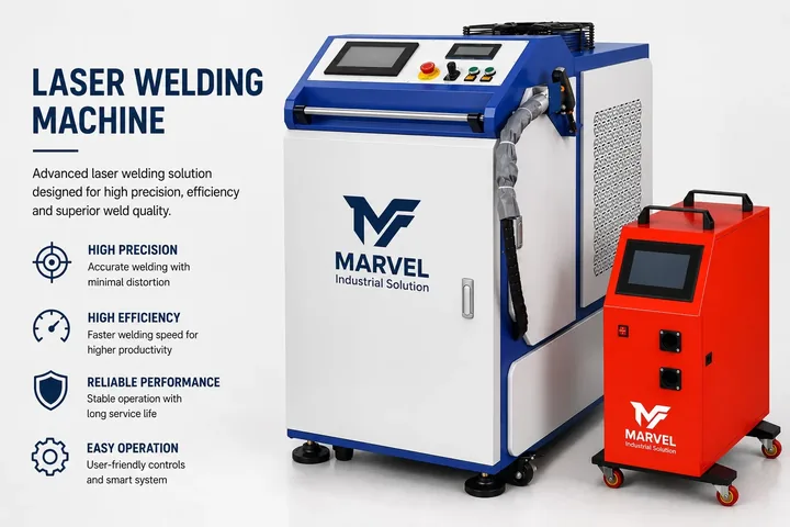 Fiber laser welding machine applications for stainless steel and aluminum