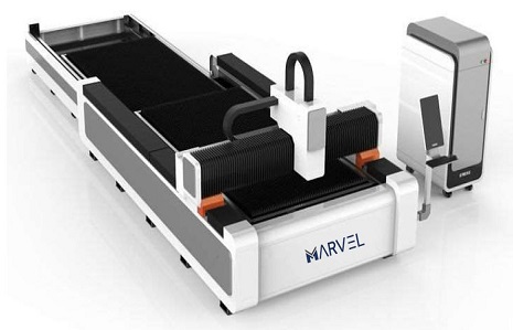 Exchange table fiber laser cutting machine by Marvel Industrial Solution